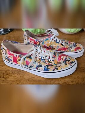Vans x Disney Princess Canvas Sneakers - Multicolor